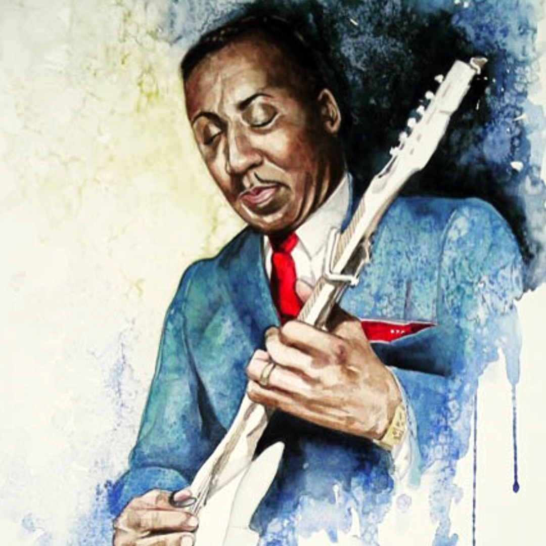 Got my mojo Working. Muddy Waters - Artwork by Kenneth Gatewood - knnethgatewood.art